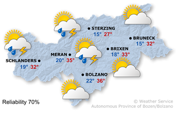 Thunderstorms again this afternoon
